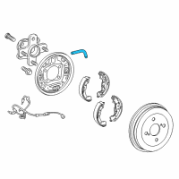 OEM 2012 Scion iQ Brake Hose Diagram - 90947-02F94