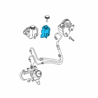 OEM 1995 Jeep Grand Cherokee Reservoir Diagram - 5066224AA