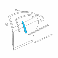 OEM 2008 Saturn Aura Applique Diagram - 21995355