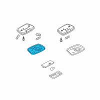 OEM 2011 Ford Escape Lens Diagram - 3L8Z-13783-AA