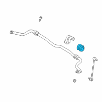 OEM 2013 Kia Sportage Bush-Stabilizer Bar Diagram - 548132S000