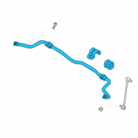 OEM Kia Sportage Bar Assembly-Fr STABILIZ Diagram - 548102S000SJ