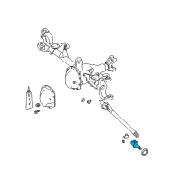 OEM 2000 Jeep Cherokee Shaft-Stub Diagram - 4728984