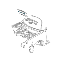 OEM 2005 Chevrolet Classic Insert, Windshield Wiper Blade Diagram - 22601733