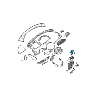 OEM 2006 Nissan Quest Knob Assembly-Control Lever Auto Diagram - 34910-CK005