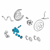 OEM 2019 Toyota Prius Caliper Diagram - 47850-47111