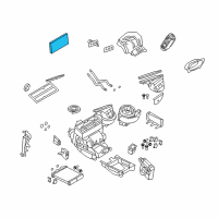 OEM 2008 Saturn Astra Filter Diagram - 95528292