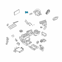 OEM 2009 Saturn Astra Hose, A/C Evaporator & Blower Module Drain Diagram - 13127251