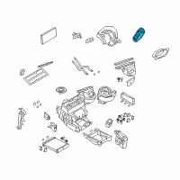 OEM Saturn Expansion Valve Diagram - 93189551