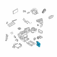 OEM 2008 Saturn Astra Evaporator Kit, A/C Diagram - 13175549