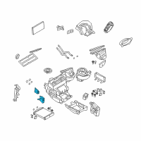 OEM Saturn Astra Actuator, Air Inlet Valve Diagram - 93196654