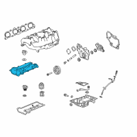 OEM Buick Valve Cover Diagram - 12605216