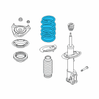 OEM 2016 Kia Forte5 Spring-Fr Diagram - 54630A7324