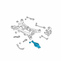 OEM 2009 Hyundai Genesis Arm Complete-RR LWR, LH Diagram - 55210-3N750