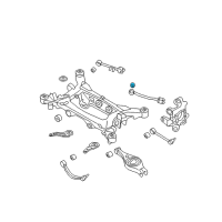 OEM 2010 Hyundai Genesis Bush-Trailing Arm Diagram - 55543-3M100