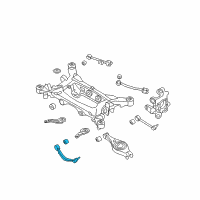 OEM Hyundai Genesis Rear Arm Assembly-Rear Upper RH Diagram - 55106-3M100
