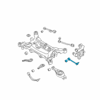 OEM Hyundai Genesis Arm Assembly-Rear Assist Diagram - 55250-3M000