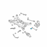 OEM 2009 Hyundai Genesis Bush-Rear Assist Arm Diagram - 55258-3M000