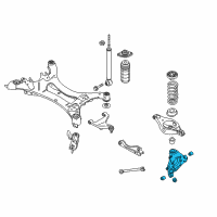 OEM Infiniti QX60 Housing-Rear Axle, RH Diagram - 43018-1AA0A