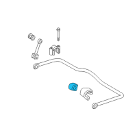 OEM 2003 Dodge Sprinter 2500 BUSHING-STABILIZER Bar Diagram - 5118800AA