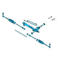 OEM 2000 Buick Regal Gear Kit, Steering (Remanufacture) Diagram - 26079915