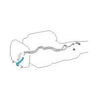 OEM 2004 Lexus SC430 Hose Diagram - 90445-17134