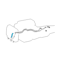 OEM Lexus SC430 Hose Diagram - 90445-17096