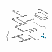 OEM 2002 Toyota Sequoia Motor Diagram - 63260-0C010