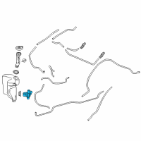 OEM Honda Crosstour Pump Set, Washer (Front/Rear) Diagram - 76846-TP6-A01