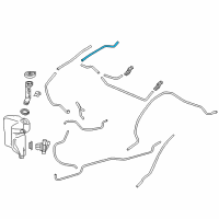 OEM 2018 Honda HR-V Tube Sub Assy Diagram - 76822-T7W-A01