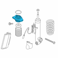 OEM 2015 BMW 535i GT xDrive Guide Support Diagram - 33-50-6-781-683