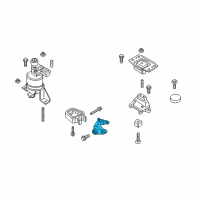 OEM Ford Edge Bracket Diagram - K2GZ-6E042-A