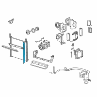 OEM 2001 Ford Explorer A/C System Seal Kit Diagram - F67Z19E572AA