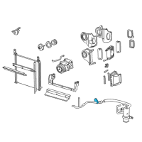 OEM 1998 Ford Explorer Hose & Tube Assembly Diagram - BU2Z-19D850-G
