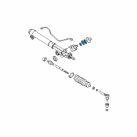 OEM 2006 GMC Savana 1500 Gear Assembly Bearing Diagram - 26032824