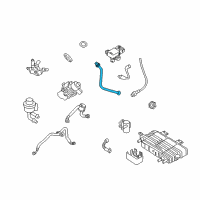 OEM 2011 Mercury Mariner EGR Tube Diagram - 9L8Z-9D477-A