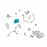 OEM 2009 Mercury Mariner EGR Valve Diagram - 9L8Z-9D475-B