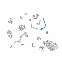 OEM 2010 Ford Fusion Upper Oxygen Sensor Diagram - 9E5Z-9F472-B