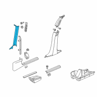 OEM Chrysler 300 Molding-Windshield Diagram - UM03BDXAG