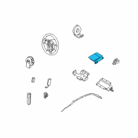 OEM 2007 Nissan 350Z Sensor-Side AIRBAG Center Diagram - K8820-EV02D