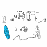 OEM 2021 Chrysler 300 Brake Diagram - 4755537AA