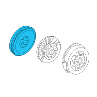 OEM Ford Flywheel Diagram - FR3Z-6477-G