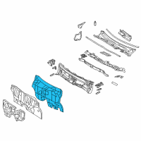 OEM 2013 Toyota RAV4 Insulator Diagram - 55210-0R050