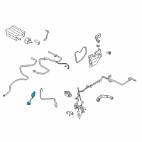 OEM 2018 Ford Edge Front Oxygen Sensor Diagram - K2GZ-9F472-B