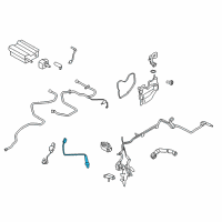 OEM 2015 Ford Fusion Upper Oxygen Sensor Diagram - DS7Z-9G444-A