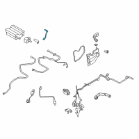 OEM 2017 Lincoln MKX Hose Diagram - F2GZ-9G297-A