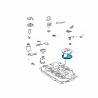 OEM Lexus GS400 Gasket, Fuel Suction Tube Set Diagram - 77169-33020