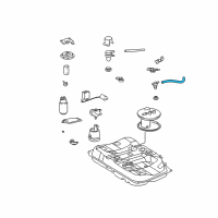 OEM 2001 Toyota Solara Hose Diagram - 95337-06030