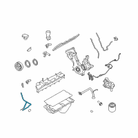 OEM 2009 Ford F-250 Super Duty Tube Assembly Diagram - 5C3Z-6754-BA