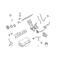 OEM 2006 Ford F-350 Super Duty Dipstick Diagram - 5C3Z-6750-BA